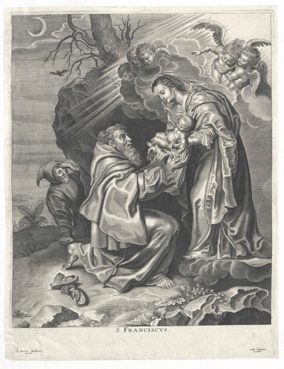Assisi Szent Ferenc alkotó: Artist Unknown