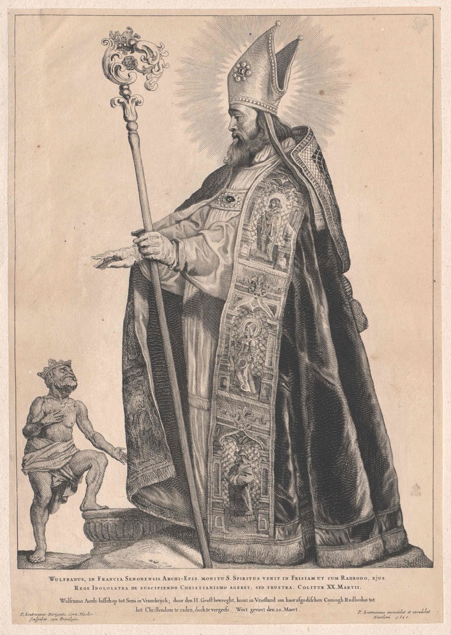 Szent Wulfram senior alkotó: Artist Unknown
