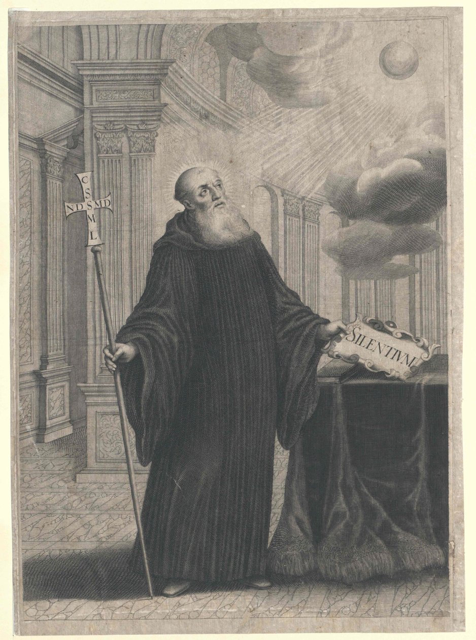 Nursiai Szent Benedek alkotó: Artist Unknown