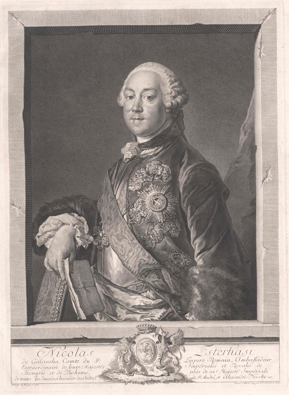 Szent Miklós gróf Galántai Eszterházy Esterházy alkotó: Artist Unknown
