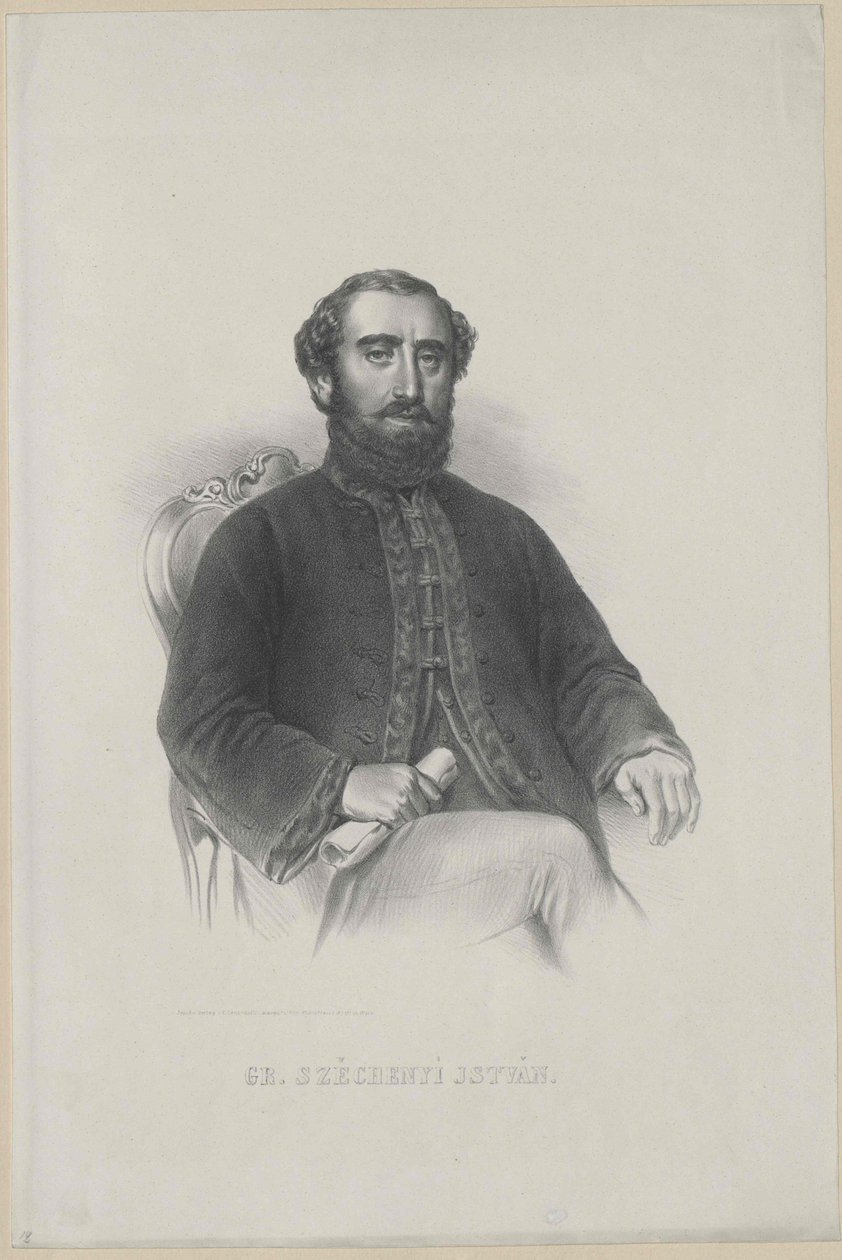 Stephen gróf Széchenyi-Sárvár és Felsoe-Videk alkotó: Artist Unknown