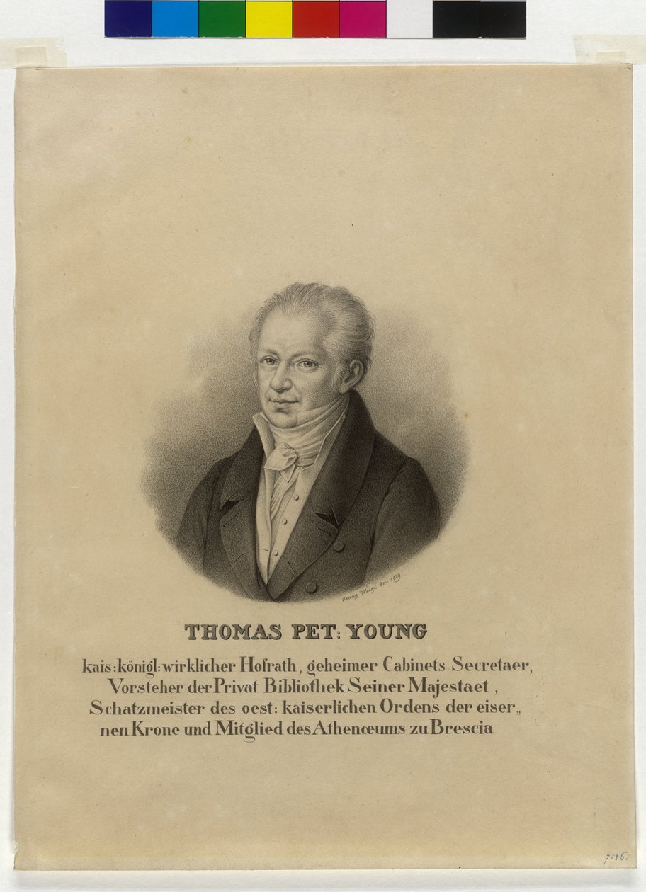 Thomas Peter Young (nyomtatás) alkotó: Artist Unknown