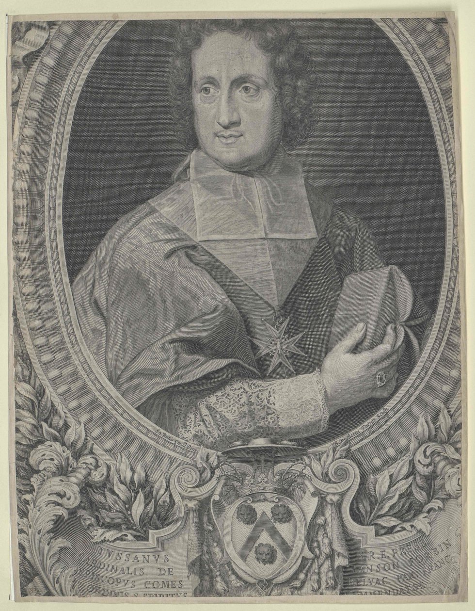 Toussaint de Forbin-Janson (nyomtatás) alkotó: Artist Unknown