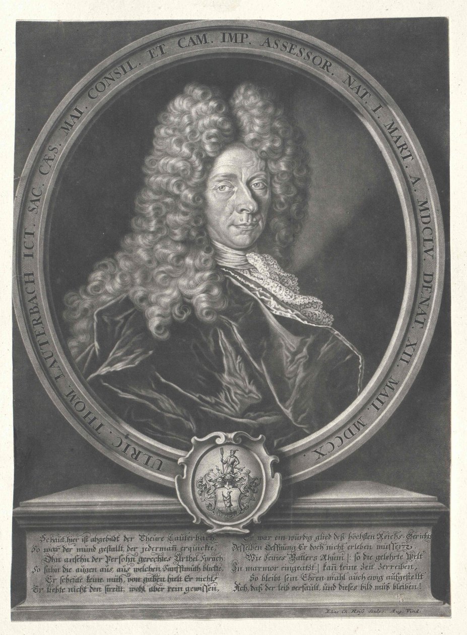 Ulrich Thomas Lauterbach alkotó: Artist Unknown