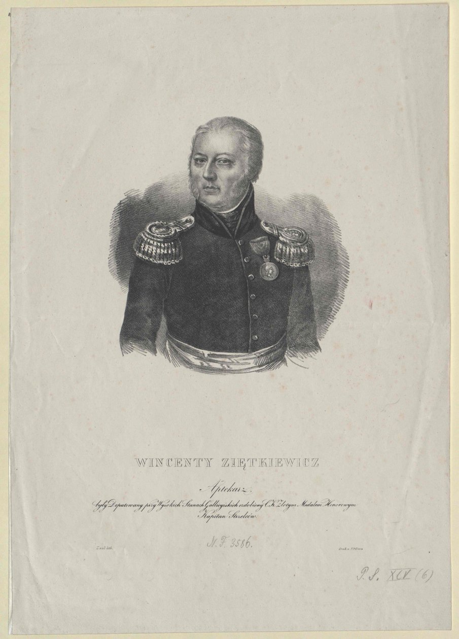 Wincenty Zietkiewicz alkotó: Artist Unknown