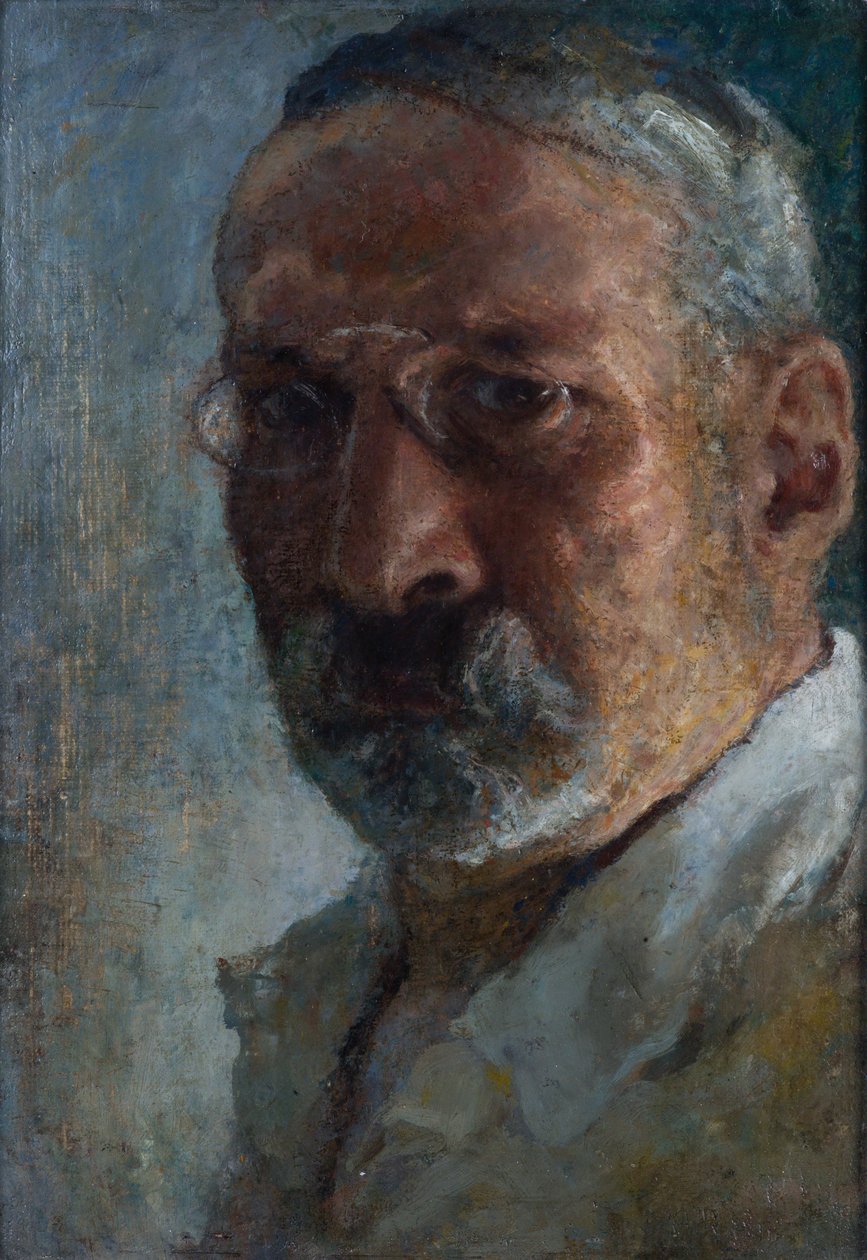 Önarckép. alkotó: Arturo Rietti