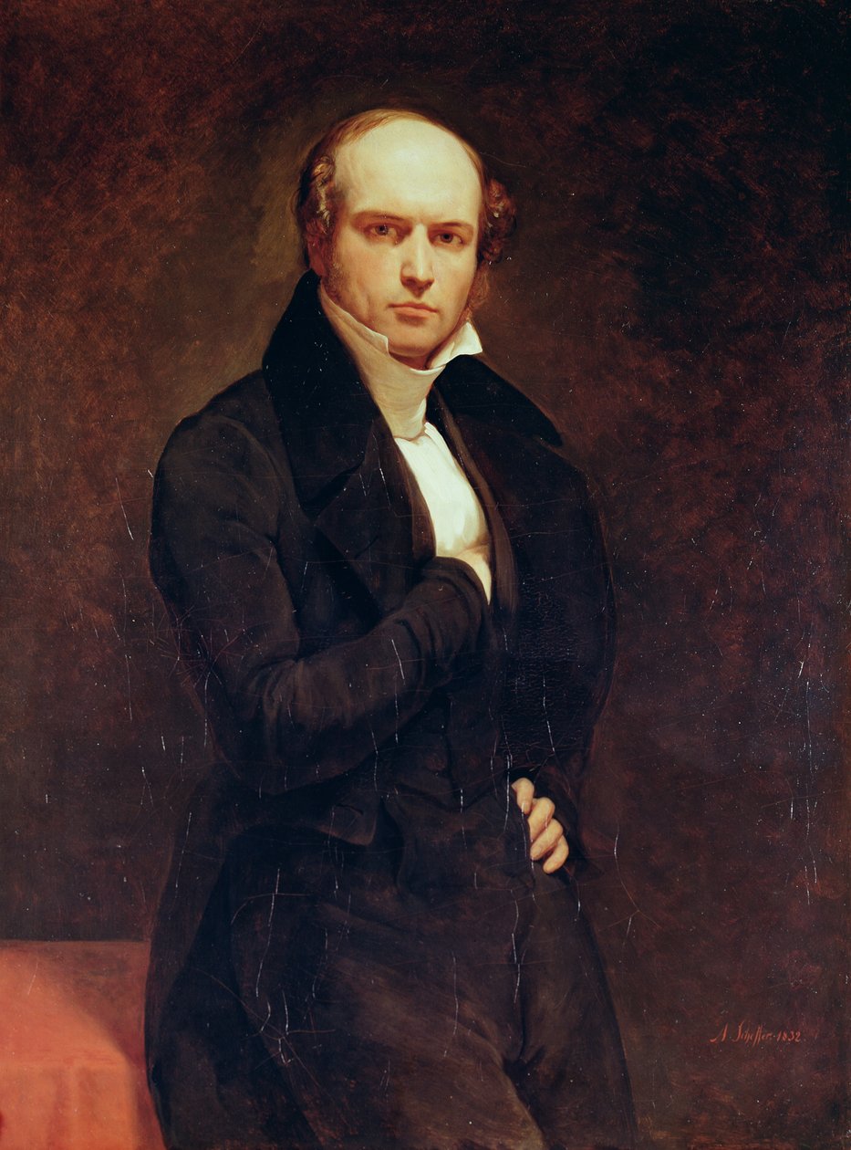Odilon Barrot (1791-1873) portréja alkotó: Ary Scheffer