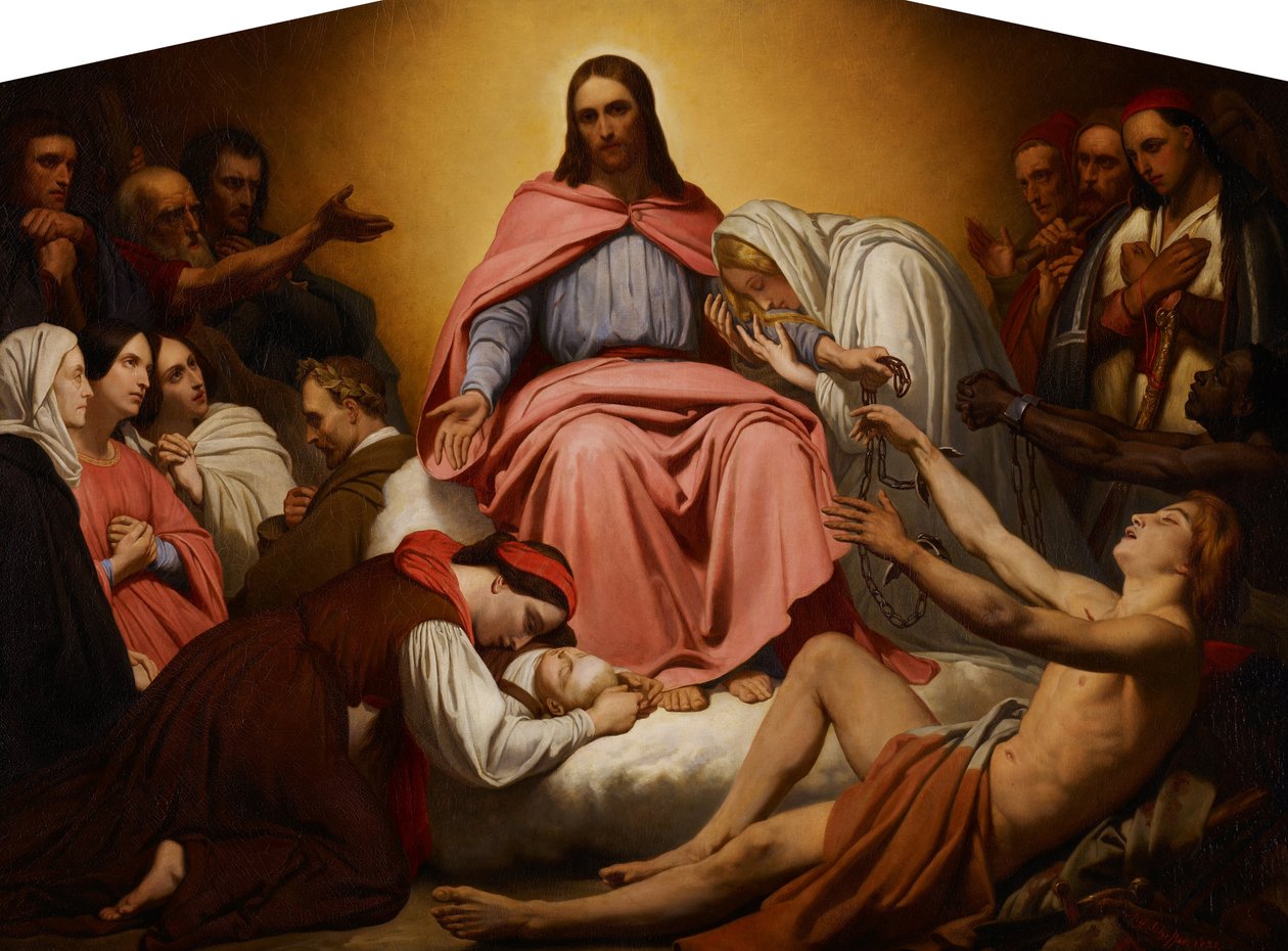 Vigasztaló Krisztus alkotó: Ary Scheffer
