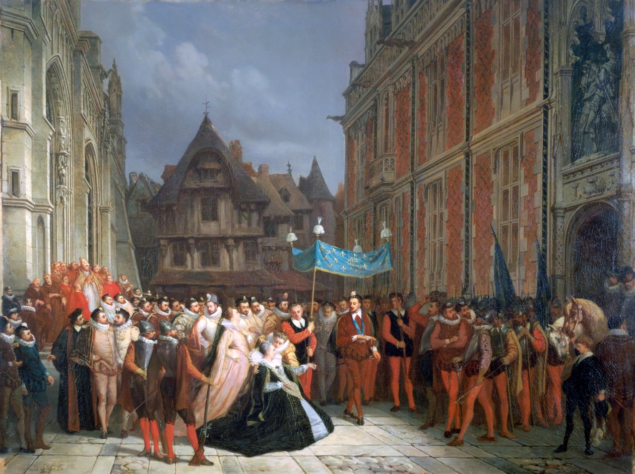 Montpensier hercegnője, 1864 alkotó: Ary Scheffer