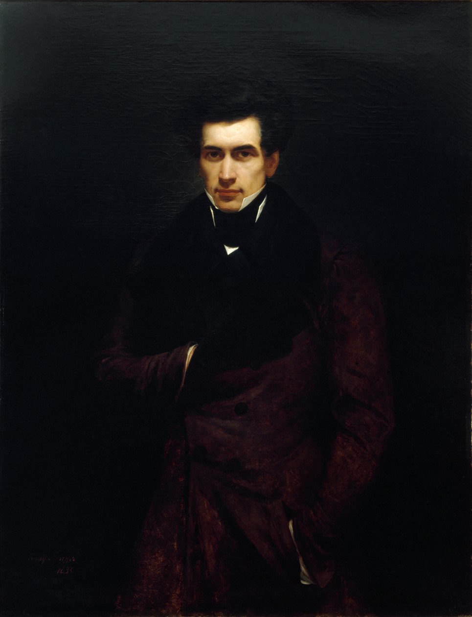 Armand Carrel portréja 1800-1836, 1833. alkotó: Ary Scheffer