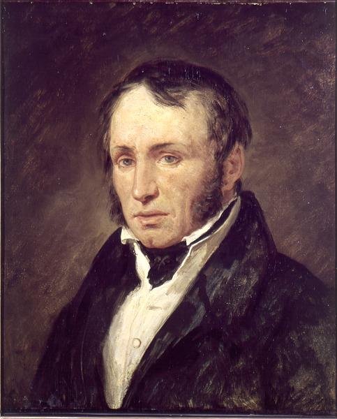 Paul Louis Courier (1772-1825) portréja alkotó: Ary Scheffer