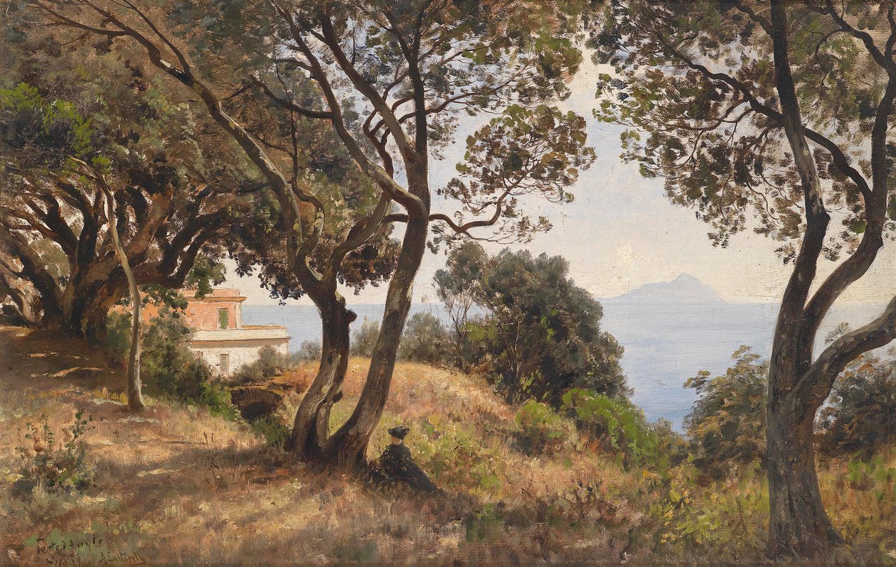 Ascan Lutteroth déli nézet 1889 alkotó: Ascan Lutteroth