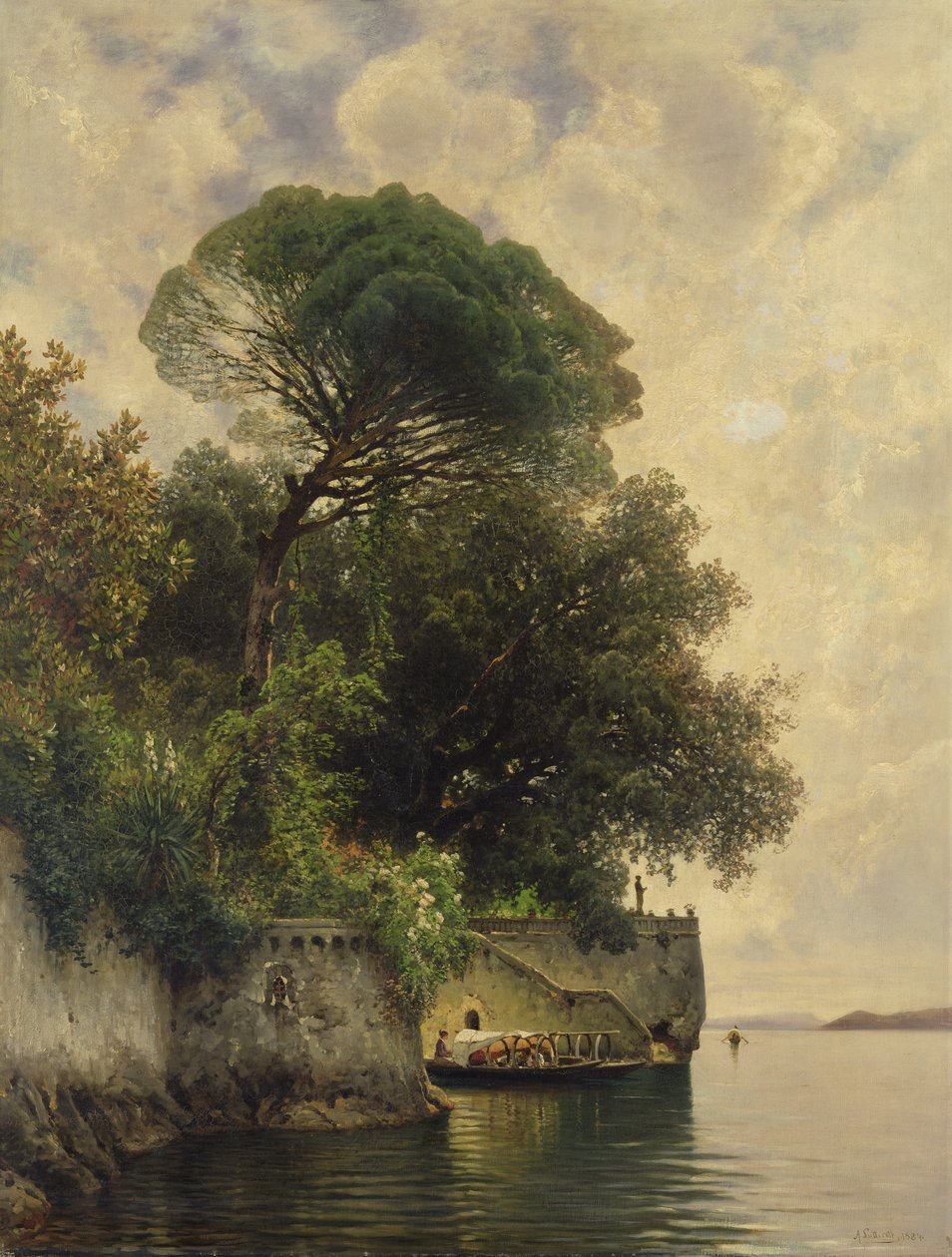 Isola Bella, 1884 alkotó: Ascan Lutteroth