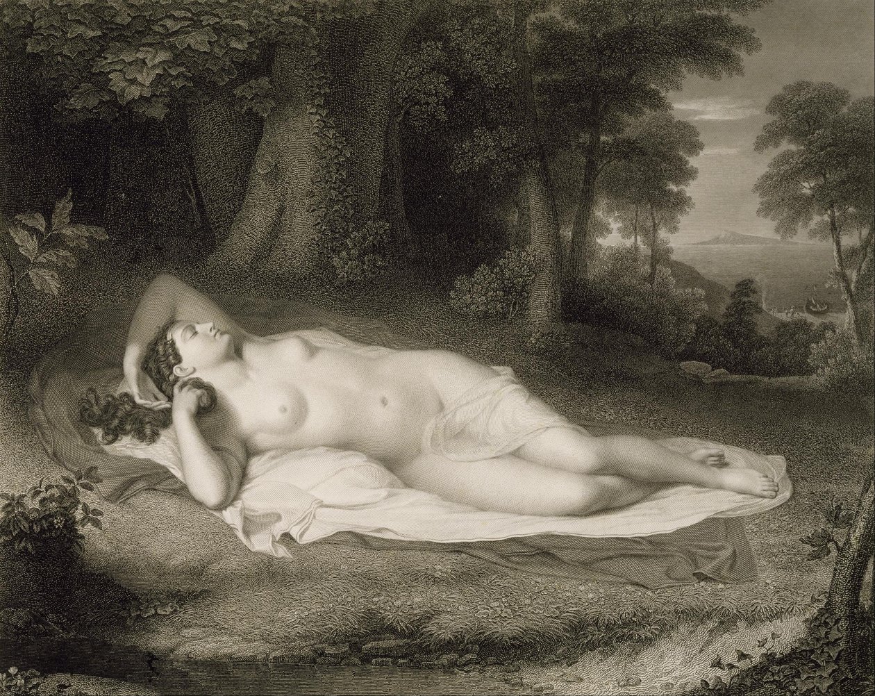 Ariadne alkotó: Asher Brown Durand