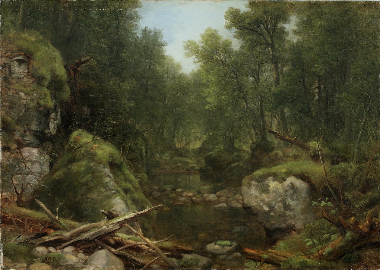 Chapel Pond Brook, Keene Flats, Adirondack Mountains, N.Y., 1870 alkotó: Asher Brown Durand