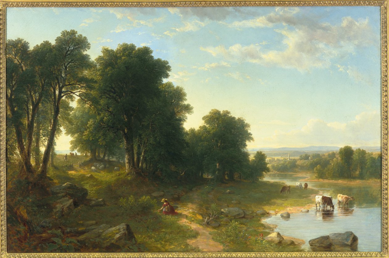 Eperezés, 1854 alkotó: Asher Brown Durand