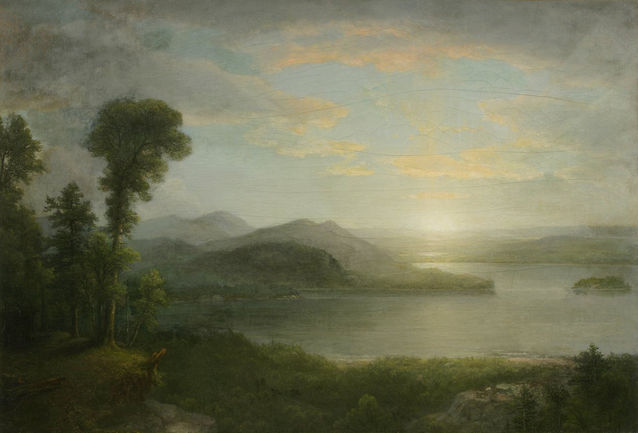 Naplemente: Az Adirondacks szuvenírje, 1878 alkotó: Asher Brown Durand
