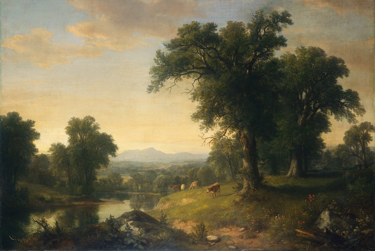 Lelkészi jelenet alkotó: Asher Brown Durand