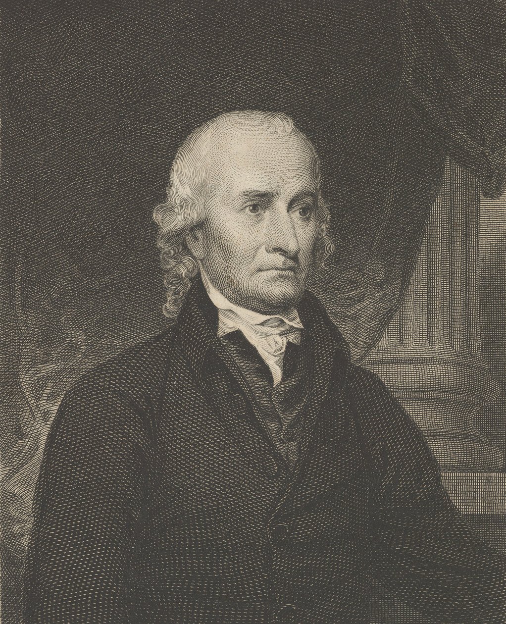 Hugh Williamson, M.D., L.L.D. 1735-1819, 1821. alkotó: Asher Brown Durand