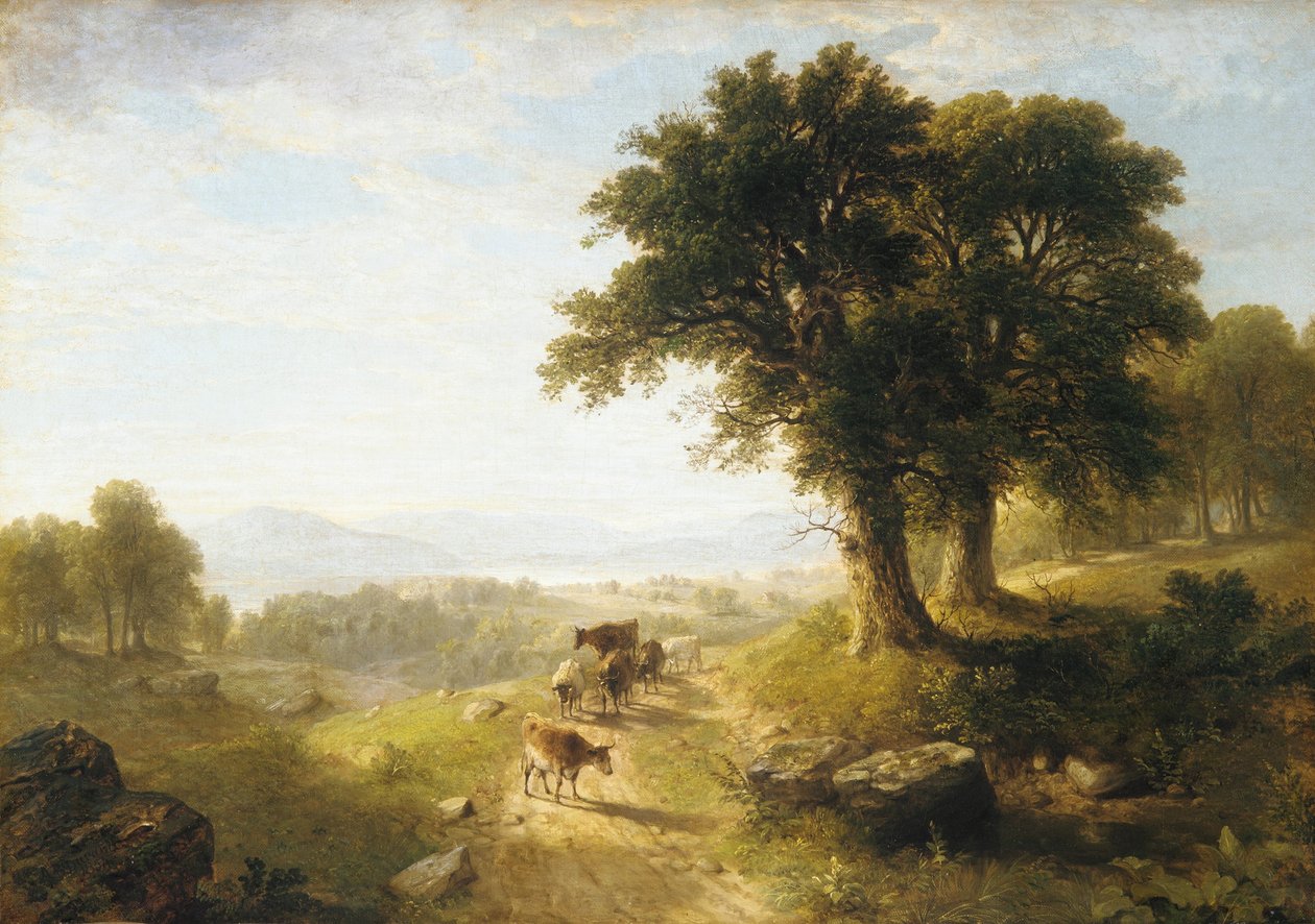 Folyami jelenet alkotó: Asher Brown Durand