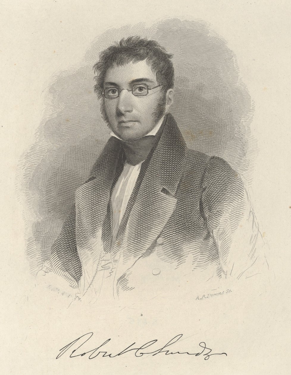 Robert C. Sands, kb. 1829. alkotó: Asher Brown Durand