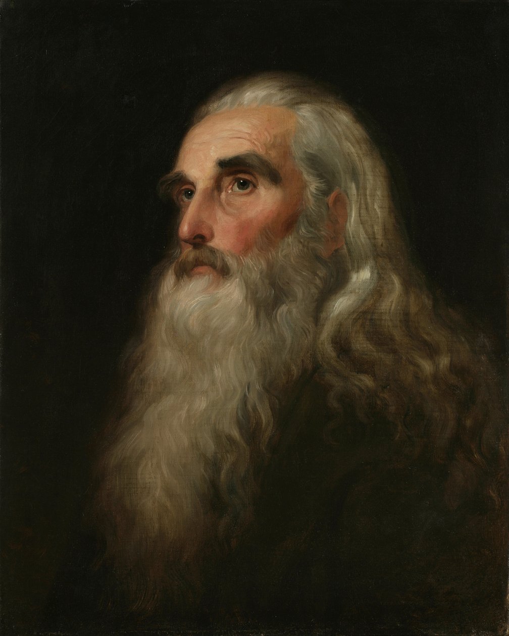 Római fej, 1840 alkotó: Asher Brown Durand