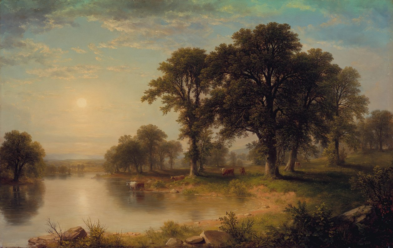 Nyári délután, 1865. alkotó: Asher Brown Durand