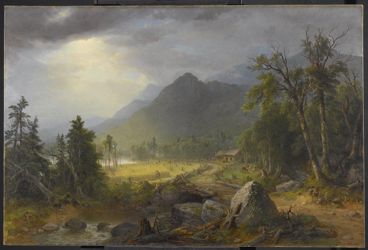 Az első aratás a pusztában alkotó: Asher Brown Durand