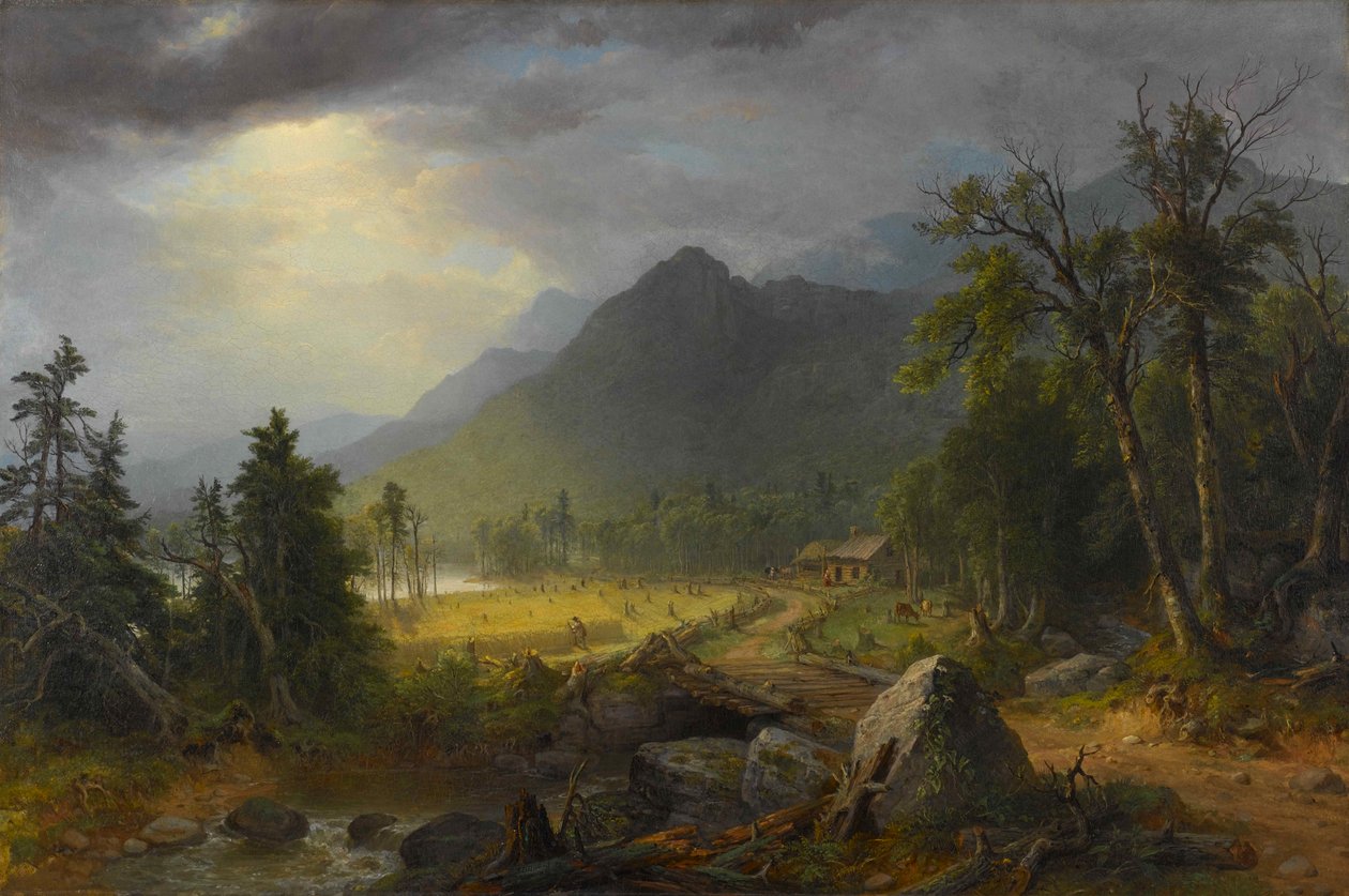 Az első aratás a pusztában alkotó: Asher Brown Durand