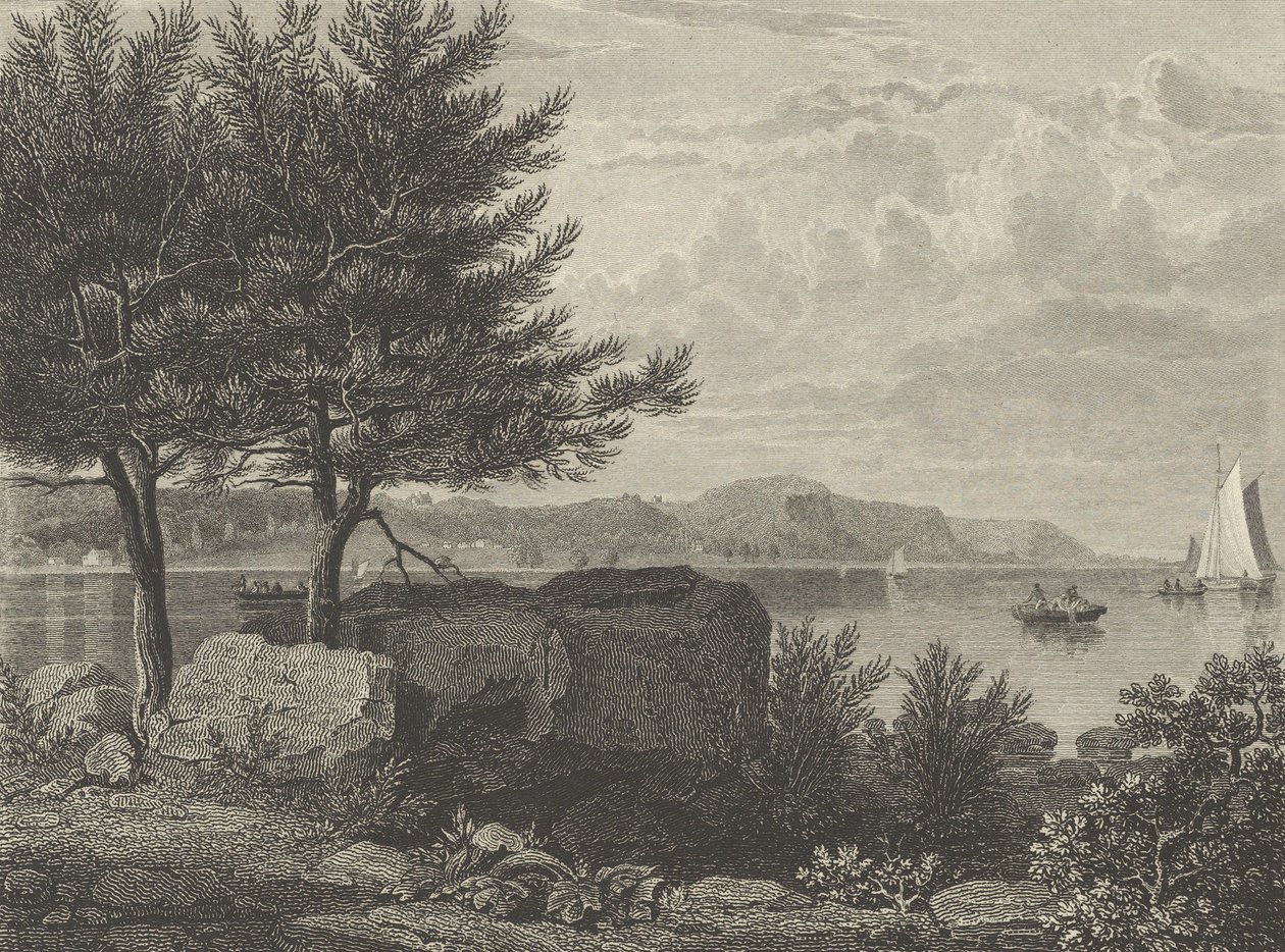 Weehawken, 1833. alkotó: Asher Brown Durand
