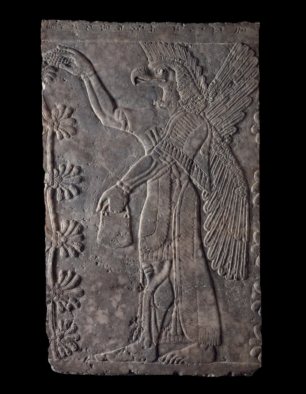 Sasfejű szárnyas alak, ie 875-60 (gipsz) alkotó: Assyrian