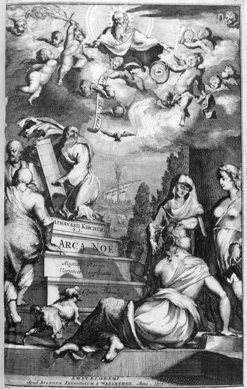 Arca Noe alkotó: Athanasius Kircher