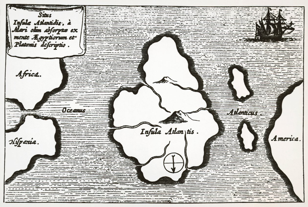 Atlantisz térképe, a 