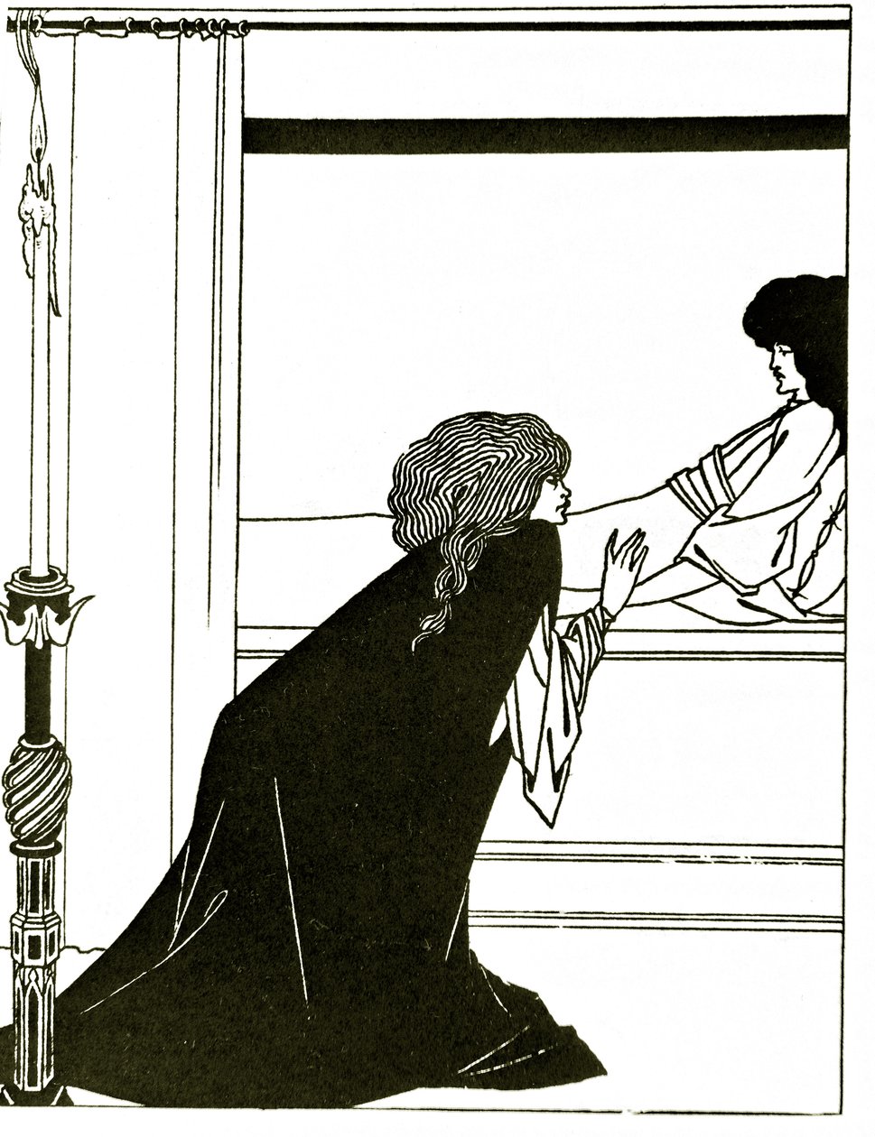 Lamour, 1894 körül alkotó: Aubrey Beardsley