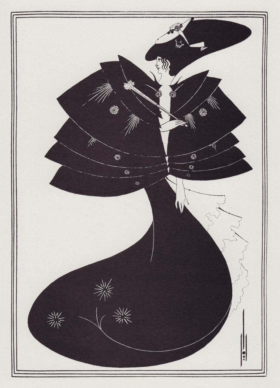 A Fekete-fok, 1893. alkotó: Aubrey Beardsley