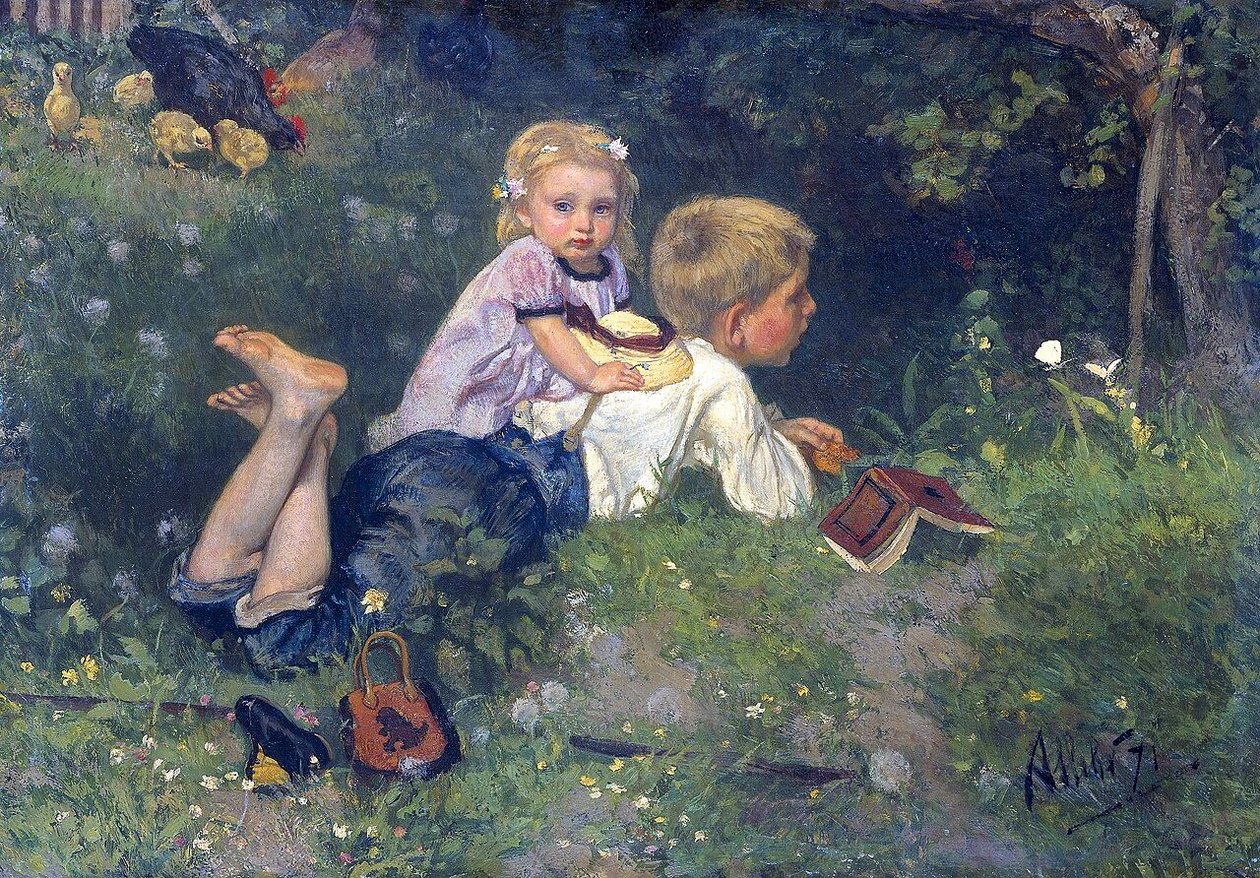 A pillangók alkotó: August Allebe