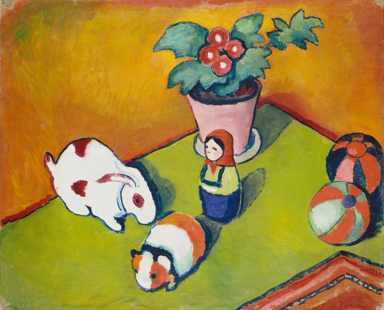 Kis Walters játékok alkotó: August Macke