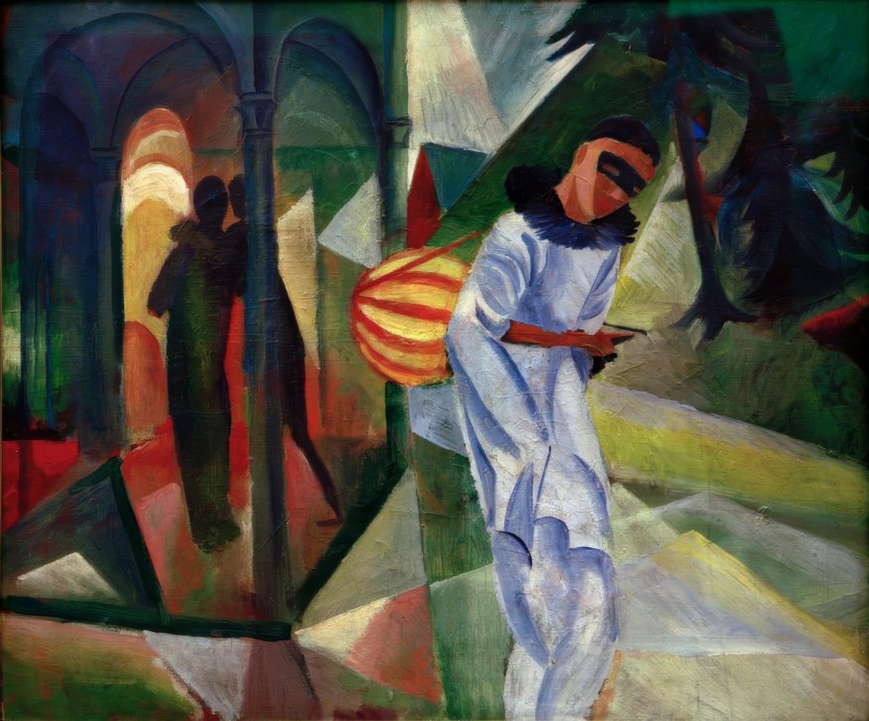 Pierrot alkotó: August Macke
