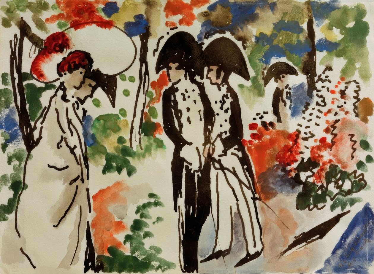 Sétány alkotó: August Macke