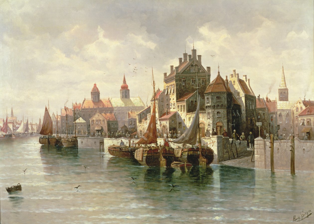 Kiel-csatorna alkotó: August von Siegen