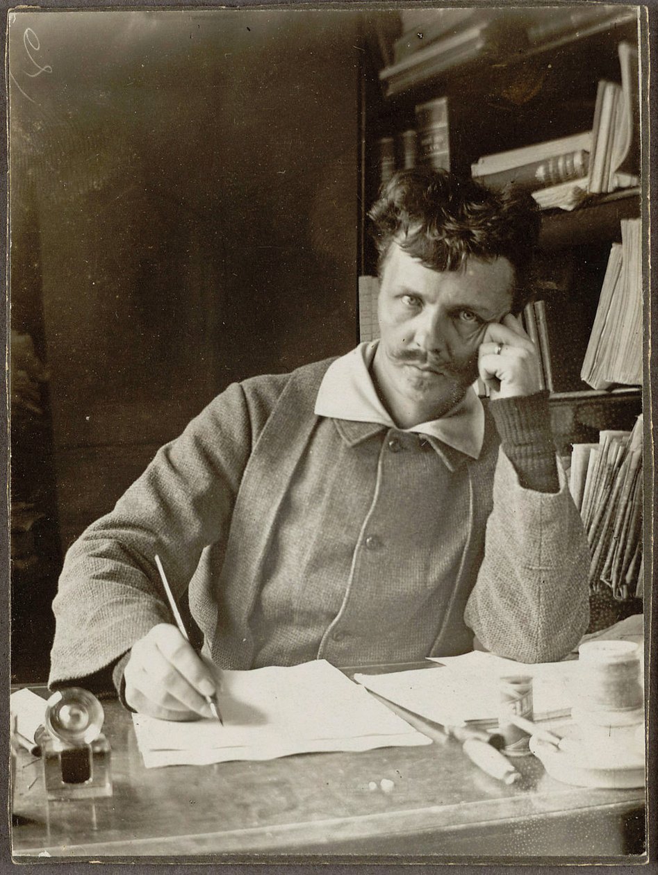 Önarckép alkotó: August Johan Strindberg