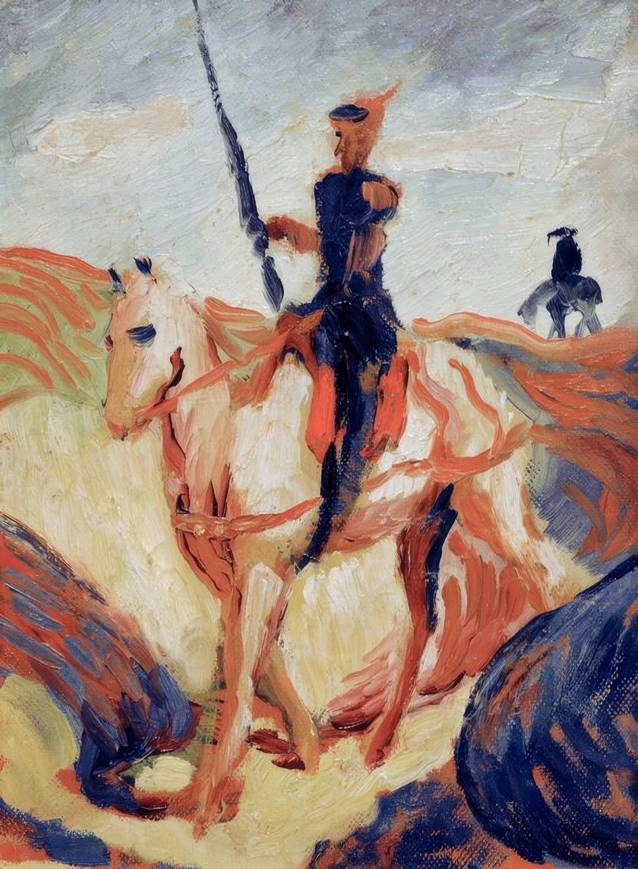 Don Quijote alkotó: August Macke