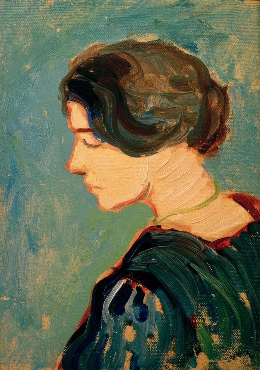 Elisabeth Macke, a tanulmányi vezető alkotó: August Macke