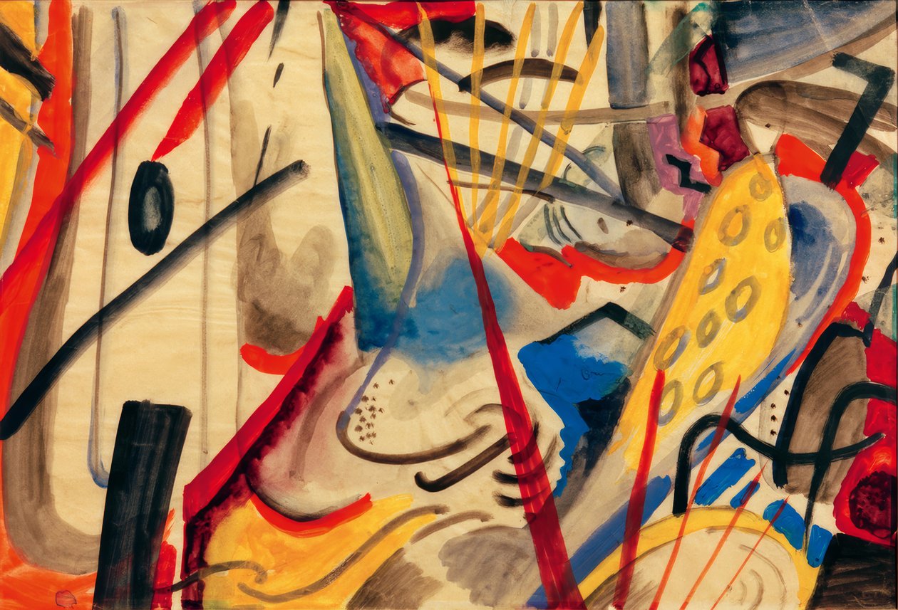 Színösszetétel II alkotó: August Macke