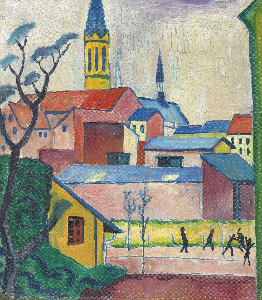 Marienkirche, 1911 alkotó: August Macke