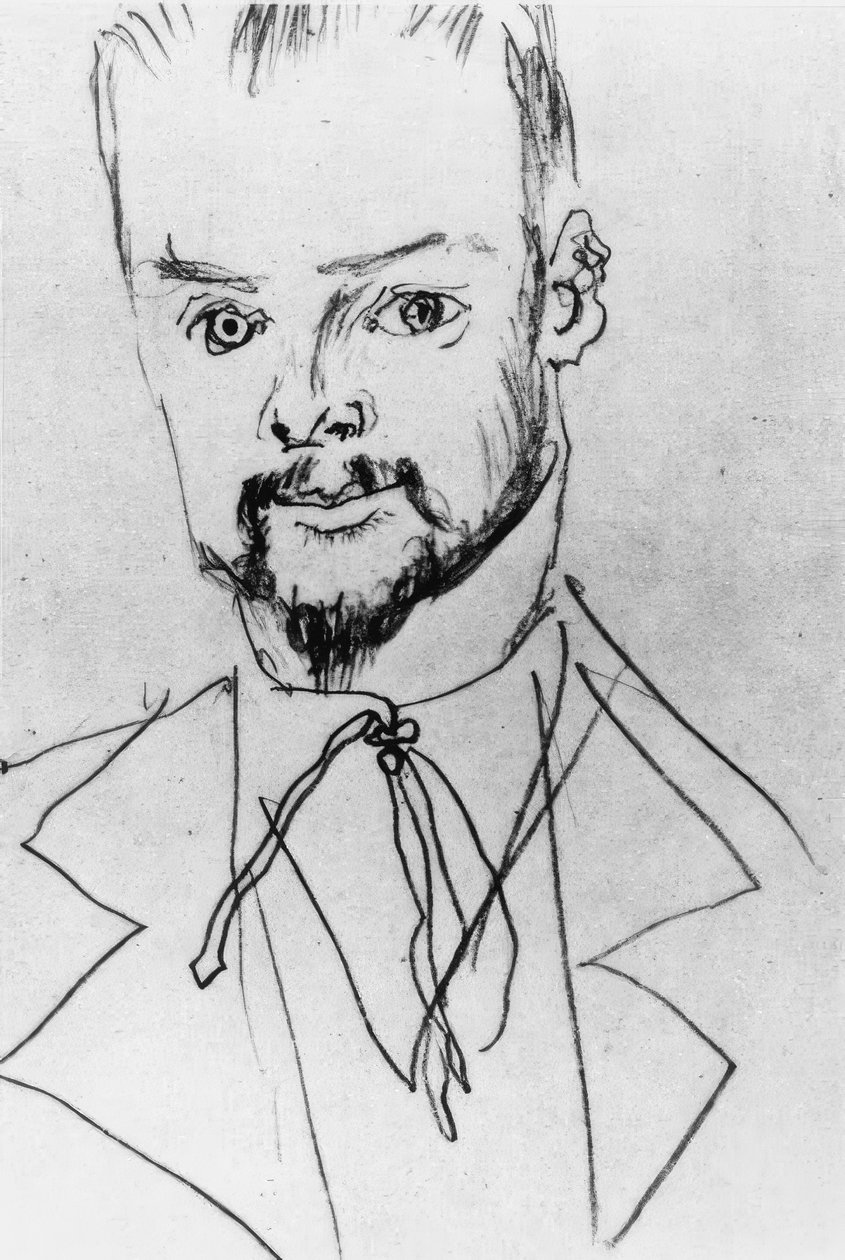 Paul Klee / A. Macke rajza alkotó: August Macke