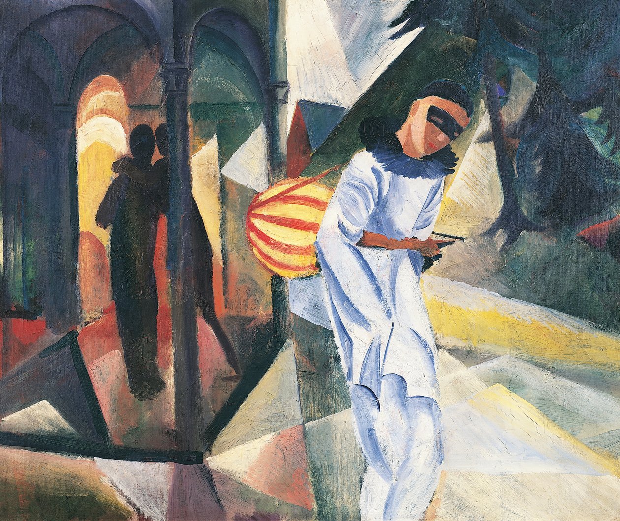 Pierrot alkotó: August Macke