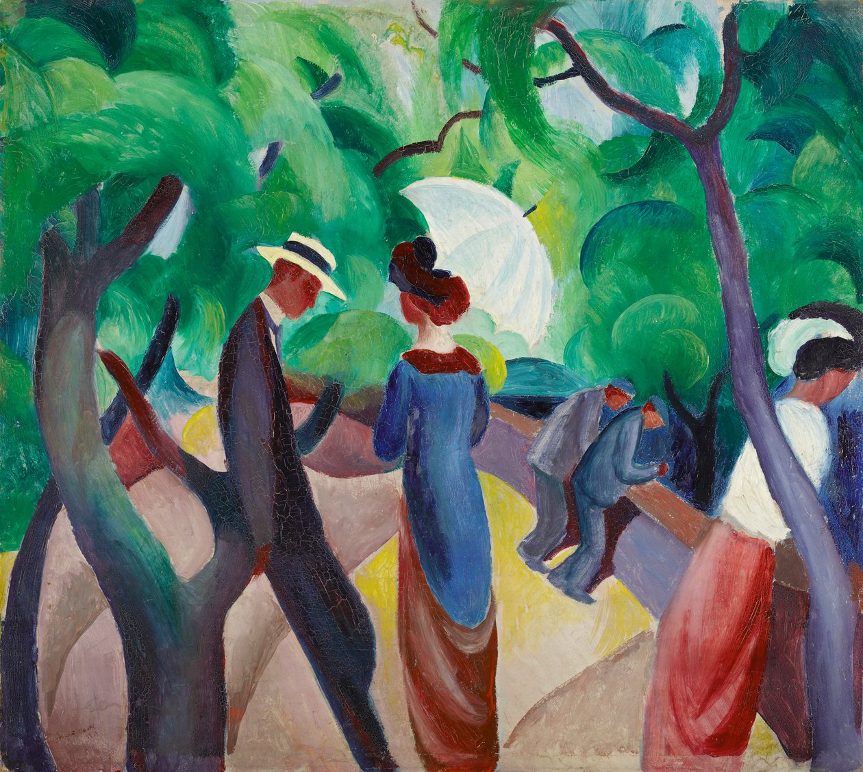 Sétány alkotó: August Macke