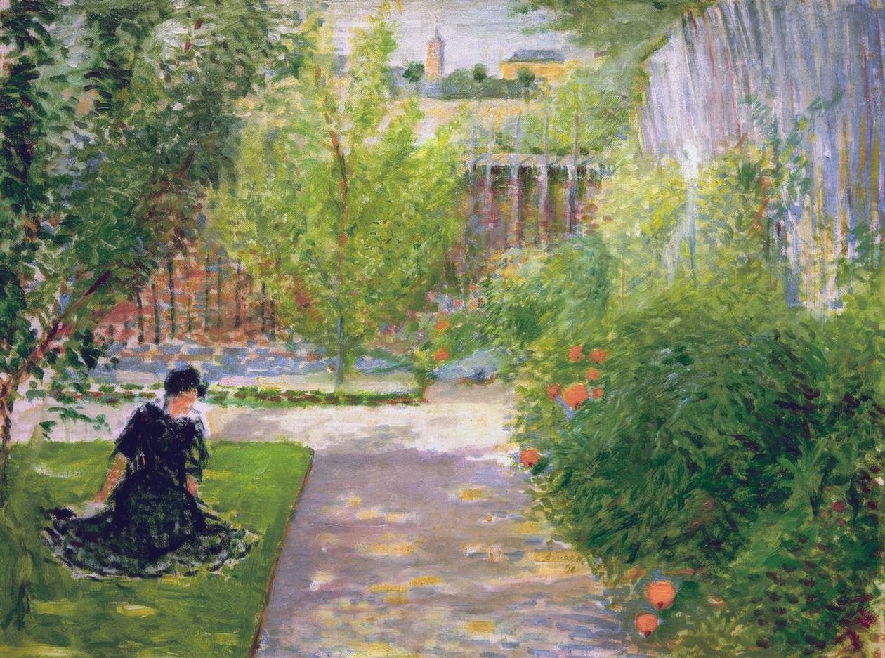Napos kert alkotó: August Macke