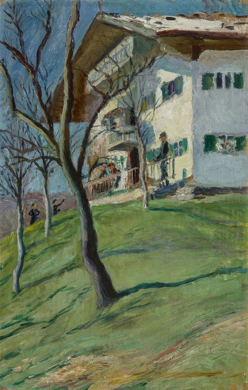 A mi kis házunk Tegernsee-ben alkotó: August Macke